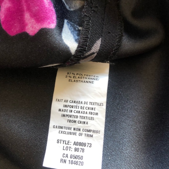 Jacob Black and Pink One-Shoulder Dress - Picture 12 of 12